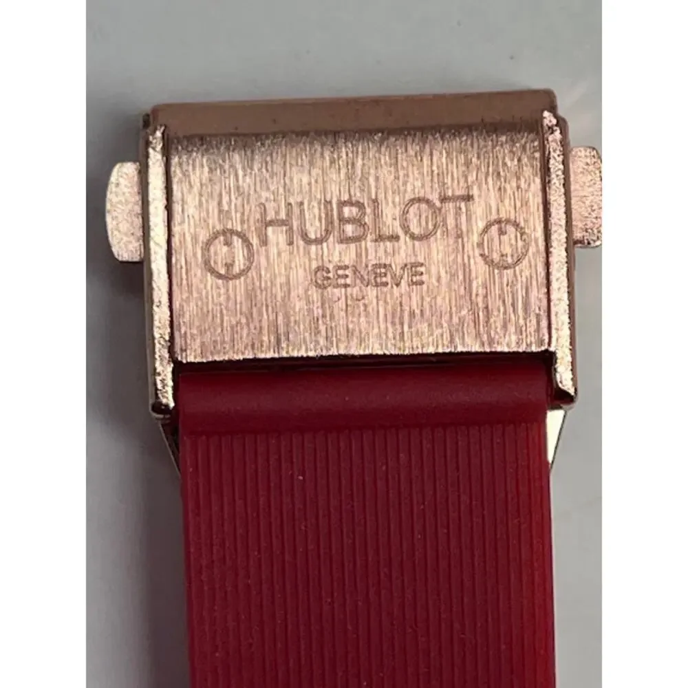 Hublot Fashion Watch Swiss Quartz Big Bang King 37mm Red Dial Crystal Bezel